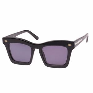 Karen Walker Banks Black Sunglasses